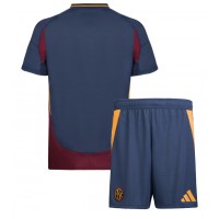 AS Roma Fußballbekleidung 3rd trikot Kinder 2024-25 Kurzarm (+ kurze hosen)